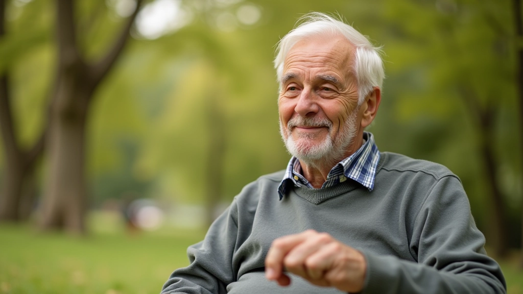 Retired person enjoying leisure time and pursuing personal interests